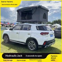 Tente Zentopia double couche quatre saisons style hélicoptère, installation rapide sans montage, ouverture rapide, imperméable 3000 mm, légère et rotative pour voiture