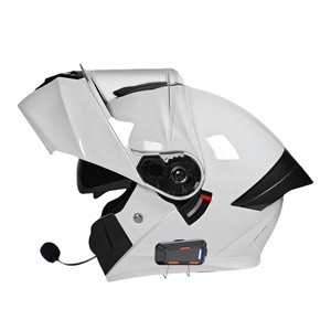 Nuevos Cascos Abatibles para Motocicleta ABS con Luz LED, Protección Contra Impactos, Caja Gratis, Logotipo Personalizado, Uso en Motocross, Todas las Estaciones, Venta Directa de Fábrica - Product Image 4
