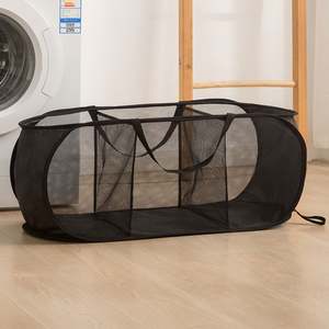 Stylish SmellProof Laundry Bag 90L Large Capacity Pop up Mesh Laundry Hamper Collapsible - Product Image 3