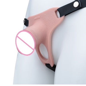 กรงครอบอวัยวะเพศชายแบบ BDSM ของ ANOSX พร้อมดิลโดแบบกลวง สายรัดอวัยวะเพศชาย ปลอกอวัยวะเพศชายสำหรับสาวประเภทสอง อุปกรณ์เสริมอวัยวะเพศชายแบบสวมใส่ได้ ของเล่นเซ็กซี่สำหรับการพันธนาการ - Product Image 1