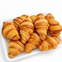 Mini-croissants salés surgelés en gros, 25 grammes, pâtisserie artisanale, emballage sous vide, service OEM ODM, An Thai Minh Vietnam Children