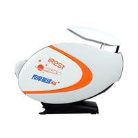 Fauteuil de massage commercial moderne pour aéroports, gares, centres commerciaux, avec physiothérapie infrarouge et massage corps entier zéro gravité
