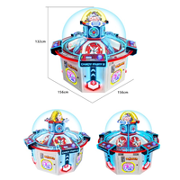 Distributeur de bonbons 5 joueurs, machine à bonbons fantaisie mignonne, distributeurs automatiques pour enfants pour le divertissement et les centres commerciaux