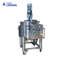 Cuve de mélange homogénéisatrice automatique en acier inoxydable 300L pour miel, vinaigrette, mayonnaise, sauces et liquides de lavage
