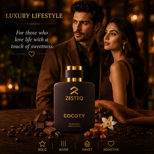 ZESTEQ Cocoty Parfum au chocolat et café de qualité supérieure 100 ml Eau de parfum de luxe pour hommes et femmes avec un arôme chaud, sucré et gourmand - Product Image 3