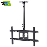 Soporte de Pared para TV KLC-T1 de Acero 600X400 32" 80" Inclinable, Giratorio, Soporte de Techo para LCD, Soporte de Pared y Techo para LED, Soporte para TV de Plasma