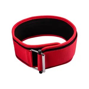 High Quality Product Custom Logo Self-locking Gym Nylon EVA Weight lifting Belt Waist Back Belt