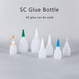 Shengchen-botella de plástico vacía para uñas, cubierta de aluminio, pegamento no sólido, injerto, pegamento para pestañas, <span class=keywords><strong>bot</strong></span>, 5ml, 10ml - Product Image 6