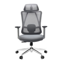 Chaise de bureau ergonomique moderne, vente directe d'usine, mobilier de bureau, chaise pivotante en tissu