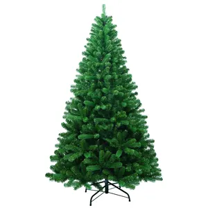 Amazon Stock With 568 Branch Tips High Quality Hinged Spruce Christmas Pine Tree Party Decorations 5ft Artificial Christmas Tree