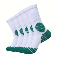 DESIGN GRATUIT & MOCK-UP Chaussette de sport de volley-ball personnalisée Chaussette de course de basket-ball personnalisée unisexe avec logo