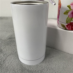 Meilleur cadeau 12oz 360ml Même largeur de haut en bas enfants bébé gras droit sublimation 12oz tasses de voyage avec couvercle paille - Product Image 6