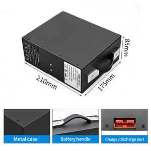 แบตเตอรี่ลิเธียมไอออนคุณภาพสูง 48V 18Ah 18650 เซลล์ 30A/40A BMS สำหรับรถยกพาเลท - Product Image 2