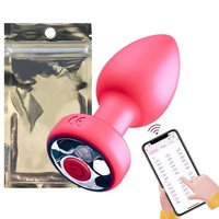 Mini vibromasseur anal sans fil avec télécommande, jouets sexuels pour adultes, produits sexuels pour femmes, plug anal, masturbateur