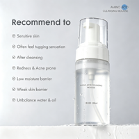 Nettoyant Visage Moussant à Marque Blanche avec Collagène Hydrolysé, Allantoïne et Extraits Végétaux Apaisants pour Tous Types de Peaux