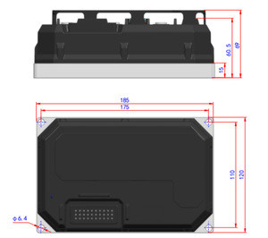 DKYS 72V280A Scooter DK72550T FOC Magnet Synchronous <b>Motor</b> <b>Controller</b> Weak Magnetic Speed Regulation 1 DK72550T DKYS Sc - Product Image 6