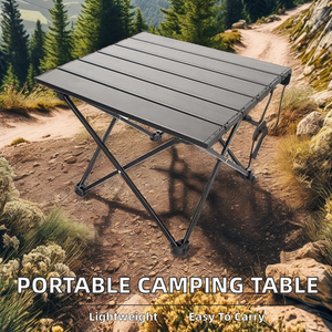 <span class=keywords><strong>Table</strong></span> <span class=keywords><strong>de</strong></span> <span class=keywords><strong>camping</strong></span> carrée pliante portable ultralégère personnalisée à montage facile avec cadre en aluminium avec sac <span class=keywords><strong>de</strong></span> transport Vente en gros - Product Image 5