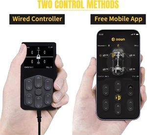 ชุดระบบกันสะเทือนแบบถุงลมคุณภาพสูง พร้อมชุดอุ<span class=keywords><strong>ป</strong></span>กรณ์ต่อสายลม ระบบควบคุมอิเล็กทรอนิกส์/นิวเมติก/แอร์ลิฟท์ 5 ระดับความจำ - Product Image 4