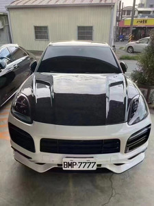 ชุดแต่ง ZNDR ใหม่สำหรับ Cayenne พร้อมฝากระโปรงคาร์บอนไฟเบอร์แบบ TH-style ติดตั้งด้วยกาวในตัว - Product Image 5