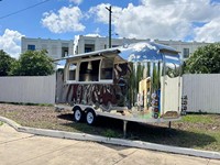 Remorque alimentaire entièrement équipée pour les collations, camion mobile pour hamburgers et café, remorque de restaurant