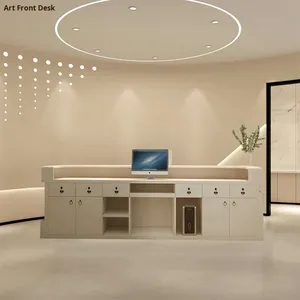 Màu sắc tùy biến chất lượng cao sang trọng sang trọng Boutique thiết kế cà phê tiếp nhận và kinh doanh cà phê thanh kiểm tra Quầy - Product Image 4