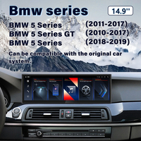 Écran de voiture Android 14,9 pouces, autoradio pour BMW Série 5 Gt F10 F11 F07 F18 G30 G38 2010-2019