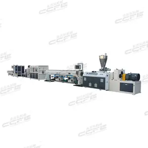 PVC electric conduit pipe making machine Double pipe extrusion line plastic extruder