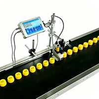 Nouvelle imprimante jet d'encre automatique haute vitesse OEM&ODM à écran tactile, encre éco-solvant multifonctionnelle 12,7 mm pour l'impression de dates et de codes QR