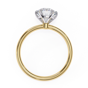 Premium Yellow Gold <b>Diamond</b> <b>Ring</b> for Women Luxury Look Elegant Style Daily Wear Jewelry - Product Image 4