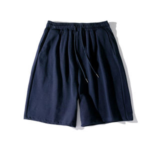 कस्टम लोगो कढ़ाई मुद्रित एथलेटिक शॉर्ट्स सांस लेने योग्य त्वरित शुष्क ग्रीष्मकालीन समुद्र तट तैराक 300 ग्राम कपास पॉलिएस्टर पुरुषों के शॉर्ट्स - Product Image 5