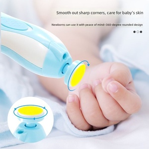 Coupe-ongles électrique professionnel au meilleur prix, coupe-ongles pour bébé silencieux et sûr, <span class=keywords><strong>lime</strong></span> à ongles pour bébé en gros - Product Image 1