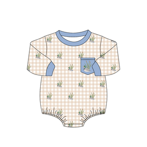 Ropa de Algodón Personalizada para Bebés Niños, con Diseños de Patos, Perros y Alces, para Verano, Venta al Por Mayor, Ropa para Recién Nacidos - Product Image 3