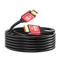 Câble HDMI 8K de haute qualité 3D 2160p 3840p 4K * 2K plaqué or utilisé ordinateur DVD bleu HDTV