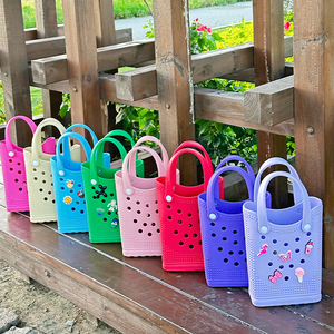 新款时尚批发 EVA 女童小包防水手提包婴儿迷你包婴儿手提包橡胶手提包沙滩包 - Product Image 1