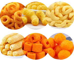 Máquina Extrusora de Snacks, Línea de Producción de Bocadillos de Maíz Inflado con Queso, <span class=keywords><strong>Cheerios</strong></span>, en Oferta - Product Image 6