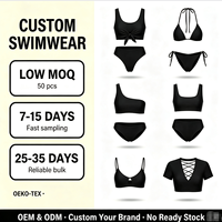 Service de conception d'impression personnalisée – Ensemble 3 pièces pour femme en polyester/nylon uni, débardeur, bas échancré respirant et amovible
