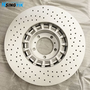 Hsingyik 415x40mm disco freno Standard per Porsche 9YA Cayenne Taycan 9 y0615301c 9 y0615302c fori per freni OEM rotori - Product Image 4