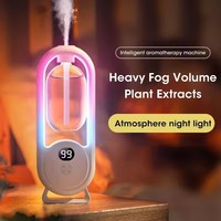 Diffuseur d'huiles essentielles électronique automatique écologique à deux pièces pour la maison, nébuliseur avec batterie intégrée pour la cuisine