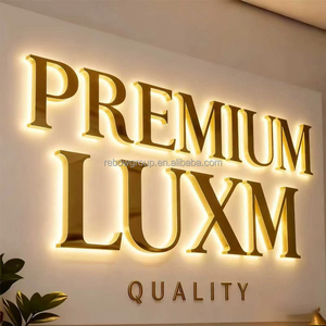 Insegna Aziendale Personalizzata, Lettere 3D Retroilluminate, Segnaletica per Negozi Esterni, Logo da Parete in Acciaio Inox per Centri Commerciali, Aziende, Ospedali - Product Image 6