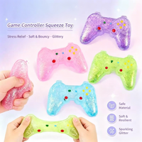 Boîte mystère – Nouveauté très prisée : Manette de jeu scintillante, jouet souple à presser (12 pièces/boîte) – Cadeaux de fête, jouets anti-stress et anti-anxiété