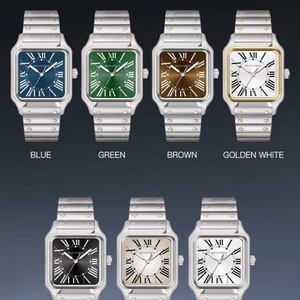 Nouvelles montres à quartz 34 mm 2025, mouvement japonais VH31, saphir bleu, ultra-minces, acier inoxydable, Relogio Masculino - Product Image 5