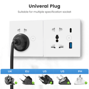 <span class=keywords><strong>SMATRUL</strong></span> <span class=keywords><strong>WiFi</strong></span> akıllı soket, uzaktan Tuya kontrolü, çok fonksiyonlu fiş şarj, Google ev Amazon Alexa için ses kontrolü - Product Image 3