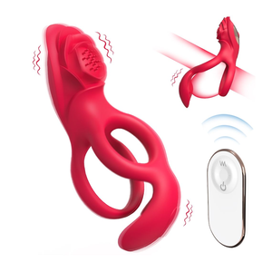 Bestseller Vib rating Cock Penis Ring Sexspielzeug Herren Männlicher Dildo - Product Image 1