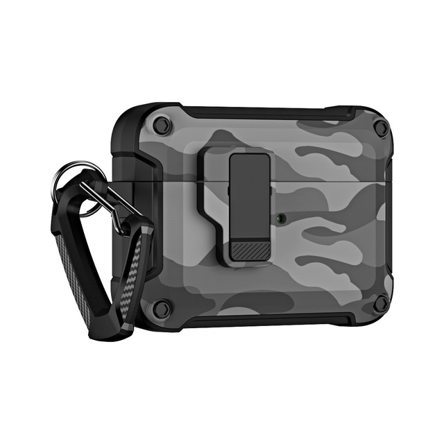 Camouflage for Apple for AirPods Pro Protective Case with Magnetic Switch for for AirPods 4 Headset Headphone Accessories