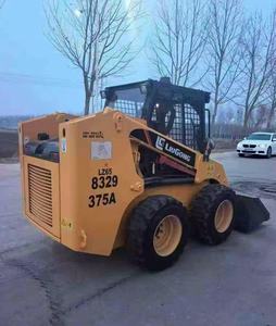 LIUGONG JCB CAT 4*4 <b>backhoe</b> top skid wheel mini chinese <b>tractor</b> diesel 375A yard box <b>loaders</b> machine binder yanmar engine - Product Image 3