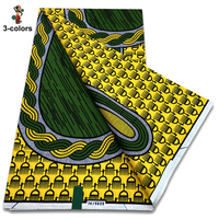 Venta al por mayor precio barato nuevos diseños 100% algodón cera impresión tela africana