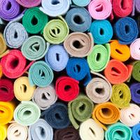 Offre Spéciale 100% polyester tissu feutre 40% laine 60% viscose feutre mélange laine et PET feutre