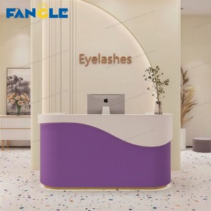 Mới Độc Đáo Bàn Tiếp Tân Vẻ Đẹp Salon Cửa Hàng Quần Áo Nhà Hàng & Quầy Bar Tiền Mặt Đăng Ký Góc Thanh Toán Truy Cập Cho Văn Phòng - Product Image 2