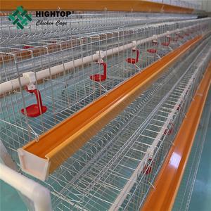 Jaula para <span class=keywords><strong>Gallinas</strong></span> Ponedoras <span class=keywords><strong>de</strong></span> 3 Niveles, con Alambre Metálico Galvanizado, para 10000 Huevos, para Granja Avícola, en Venta - Product Image 3