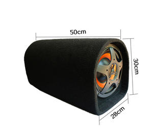 Car Audio 75 RMS Amplified Vented 10 "Bass Tube Car Subwoofer - Product Image 5